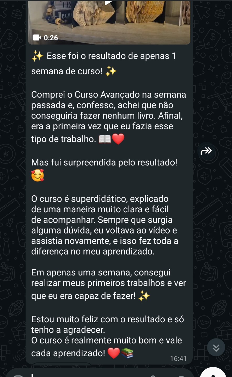 Aluna do plano Avançado